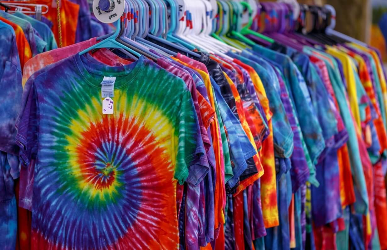 Bulk Tie-Dye Shirts for Customization