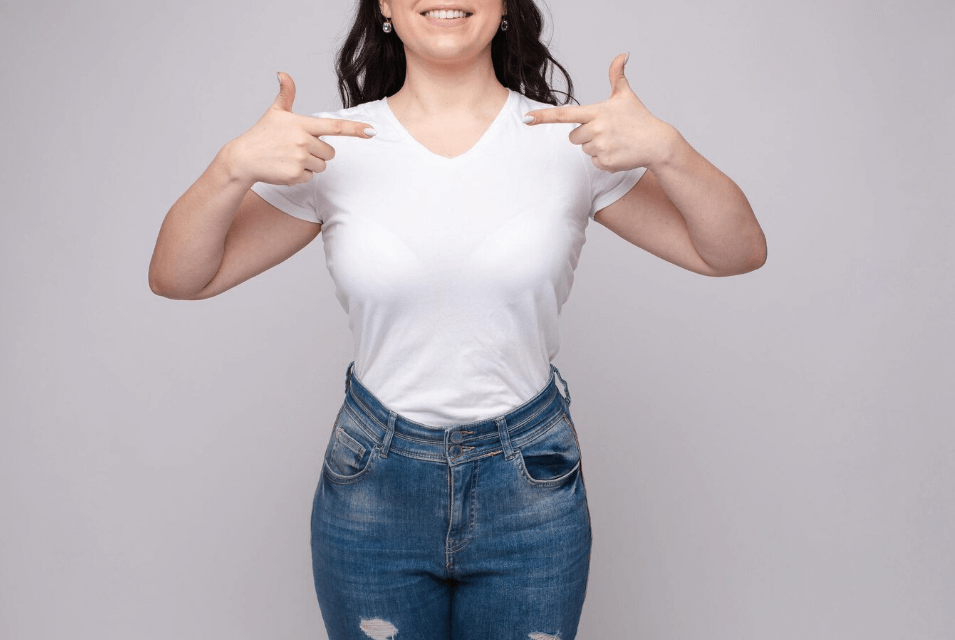 women's V-neck T-shirts