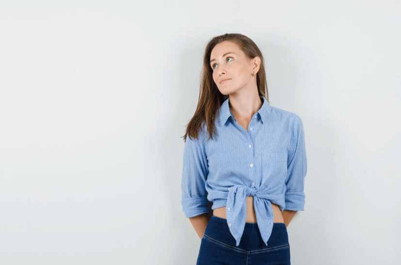 Blue Blouses for Women