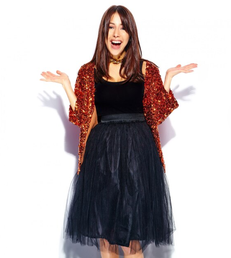 Wholesale black gypsy skirt