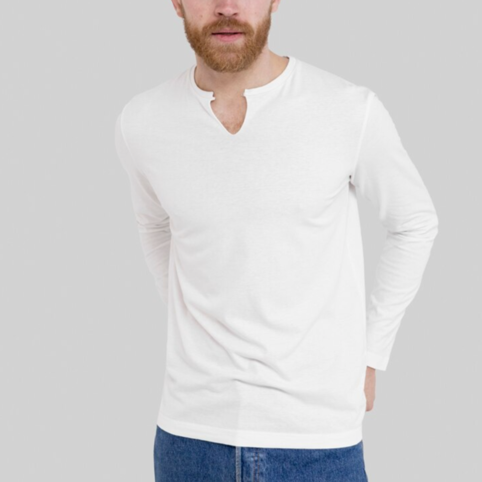 Mastering Men’s Style: The Allure of Wholesale Long Sleeve Henley Shirts